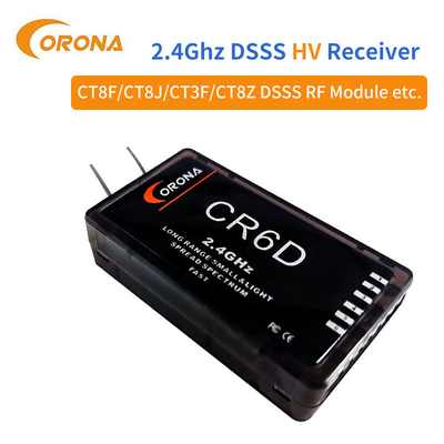 6ch 6 Channel Rc Receiver 2.4g DSSS Remote Control Compatible Corona CR6D