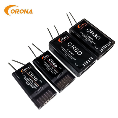 6ch 6 Channel Rc Receiver 2.4g DSSS Remote Control Compatible Corona CR6D