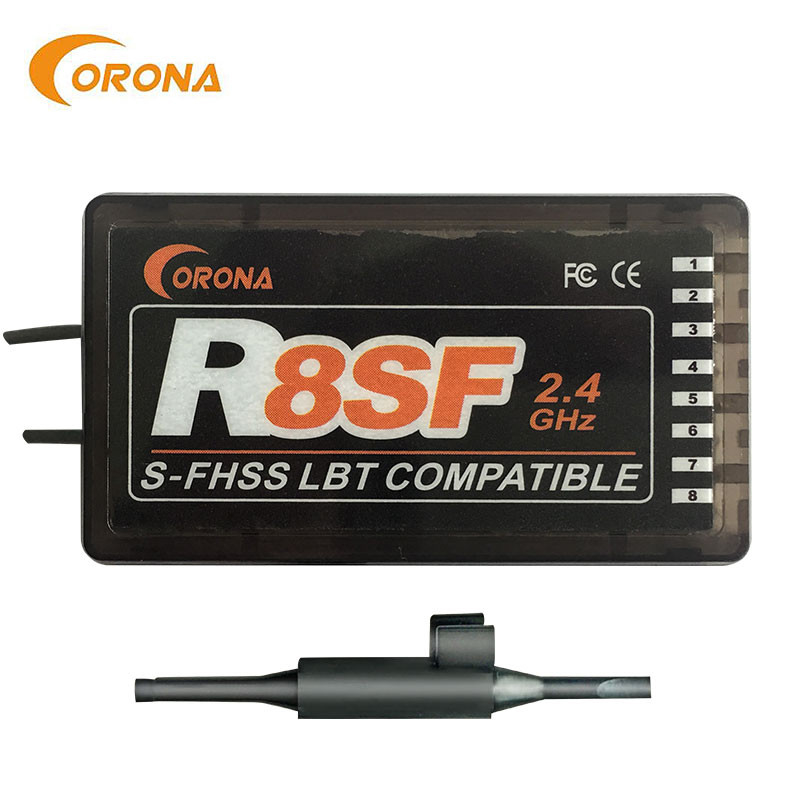 8 Ch Futaba S-Fhss 2.4ghz Futaba 8 Channel Receiver Rc Helicopter Transmitter Receiver Corona R8SF